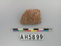 藏品(紅褐色繩紋陶片)的圖片